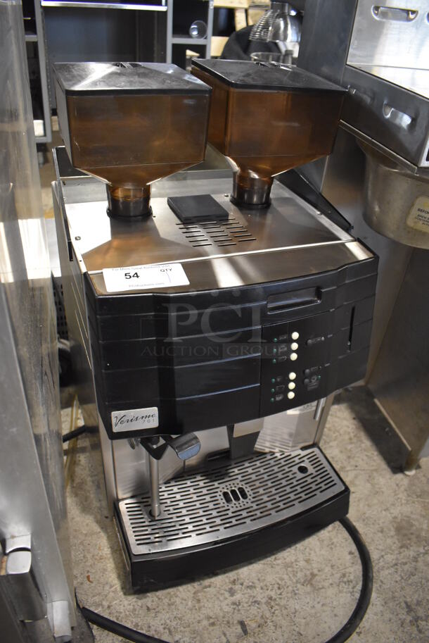 Schaerer Verismo 701 Metal Commercial Countertop Automatic Espresso Machine w/ 2 Hoppers. Missing 1 Lid. 208-240 Volts, 1 Phase. 17x19x32 - Image 2 of 8