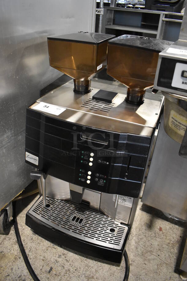Schaerer Verismo 701 Metal Commercial Countertop Automatic Espresso Machine w/ 2 Hoppers. Missing 1 Lid. 208-240 Volts, 1 Phase. 17x19x32 - Image 3 of 8