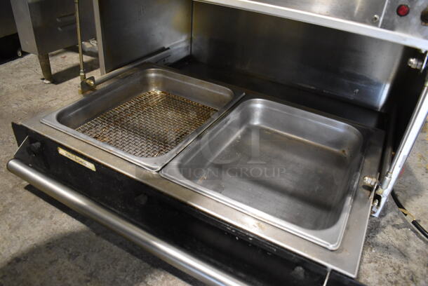 Hatco GRMW-3 Stainless Steel Commercial Countertop Warming Holding Bin. 120 Volts, 1 Phase. 26x17x16. Tested and Working! - Image 4 of 6