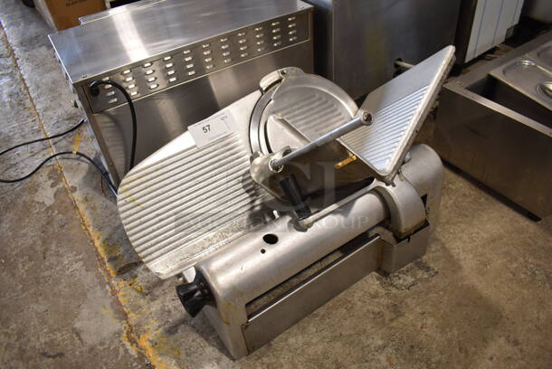 Stainless Steel Commercial Countertop Automatic Meat Slicer. 115 Volts, 1 Phase. 27x20x22. Tested and Working! - Image 2 of 7