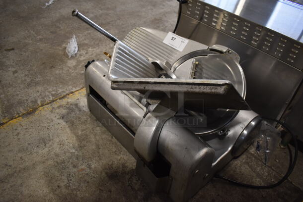 Stainless Steel Commercial Countertop Automatic Meat Slicer. 115 Volts, 1 Phase. 27x20x22. Tested and Working! - Image 3 of 7