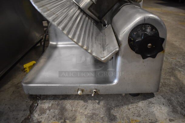 Stainless Steel Commercial Countertop Automatic Meat Slicer. 115 Volts, 1 Phase. 27x20x22. Tested and Working! - Image 6 of 7