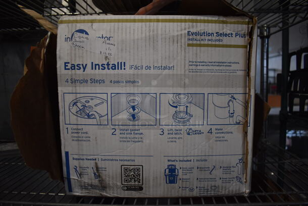 IN ORIGINAL BOX! Insinkerator Evolution Garbage Disposal.  - Image 5 of 5