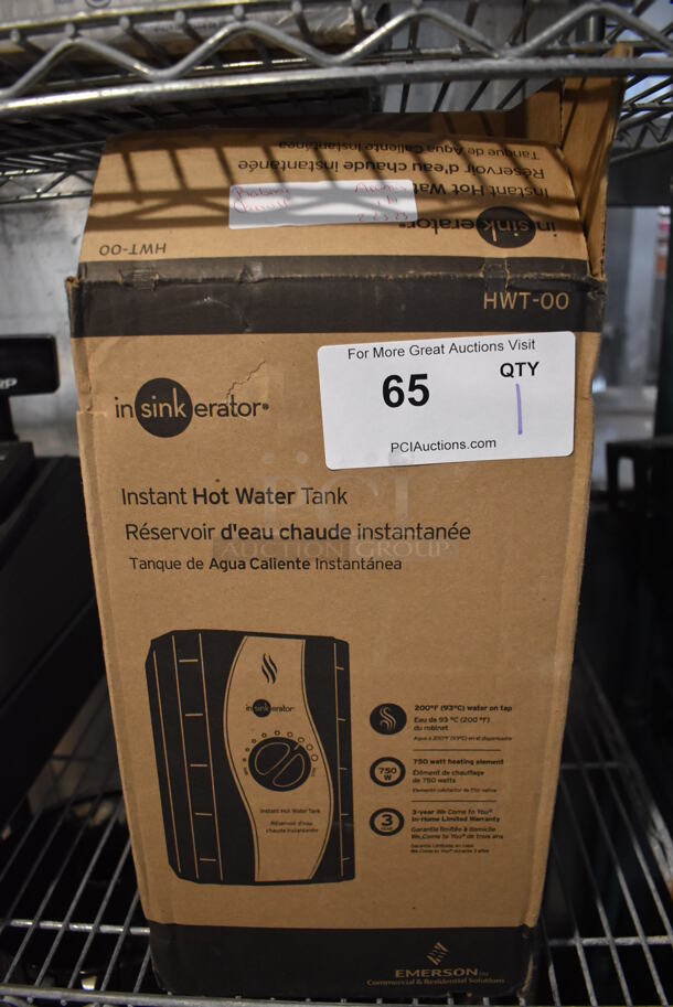 IN ORIGINAL BOX! Insinkerator Instant Hot Water Tank - Image 2 of 5