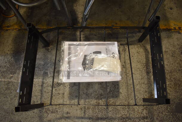 Black Metal Soda Rack Piece. 27x18x12 - Image 3 of 3