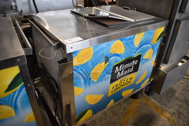 C Nelson BDC-8 Stainless Steel Commercial Ice Cream Frozen Dessert Portable Freezer Cart on Commercial Casters. 115 Volts, 1 Phase. 44x32x42. Tested and Powers On But Does Not Get Cold - Image 2 of 6
