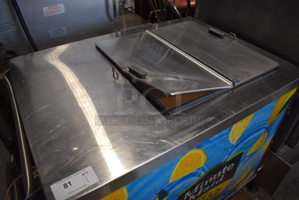 C Nelson BDC-8 Stainless Steel Commercial Ice Cream Frozen Dessert Portable Freezer Cart on Commercial Casters. 115 Volts, 1 Phase. 44x32x42. Tested and Powers On But Does Not Get Cold - Image 3 of 6