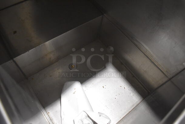 C Nelson BDC-8 Stainless Steel Commercial Ice Cream Frozen Dessert Portable Freezer Cart on Commercial Casters. 115 Volts, 1 Phase. 44x32x42. Tested and Powers On But Does Not Get Cold - Image 4 of 6
