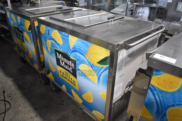 C Nelson BDC-8 Stainless Steel Commercial Ice Cream Frozen Dessert Portable Freezer Cart on Commercial Casters. 115 Volts, 1 Phase. 44x32x42. Tested and Working! - Image 2 of 6