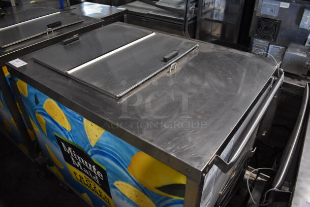 C Nelson BDC-8 Stainless Steel Commercial Ice Cream Frozen Dessert Portable Freezer Cart on Commercial Casters. 115 Volts, 1 Phase. 44x32x42. Tested and Working! - Image 3 of 6