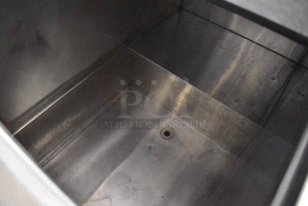C Nelson BDC-8 Stainless Steel Commercial Ice Cream Frozen Dessert Portable Freezer Cart on Commercial Casters. 115 Volts, 1 Phase. 44x32x42. Tested and Working! - Image 5 of 6