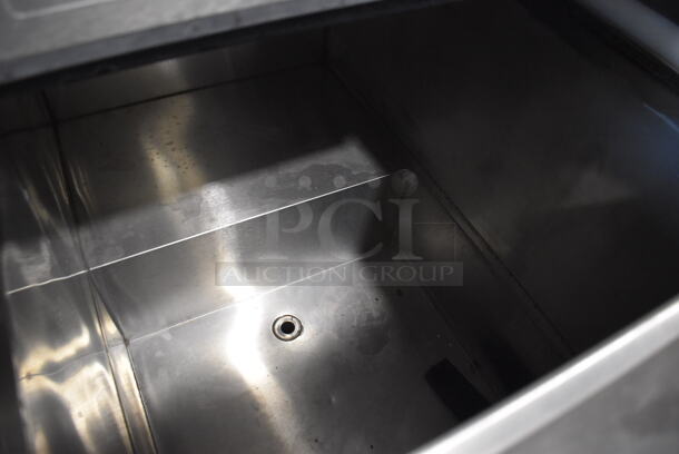 C Nelson BDC-8 Stainless Steel Commercial Ice Cream Frozen Dessert Portable Freezer Cart on Commercial Casters. 115 Volts, 1 Phase. 44x32x42. Tested and Working! - Image 3 of 5