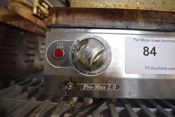 Star PST14 Stainless Steel Commercial Countertop Electric Powered Panini Press. 120 Volts, 1 Phase. 15x22x11. Tested and Working! - Image 4 of 6