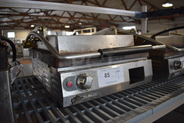 Star PST14 Stainless Steel Commercial Countertop Electric Powered Panini Press. 120 Volts, 1 Phase. 15x22x11. Tested and Working! - Image 3 of 5