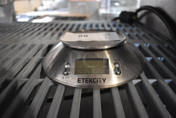 Etekcity EK4150 Metal Countertop Scale. 8x8x2.5