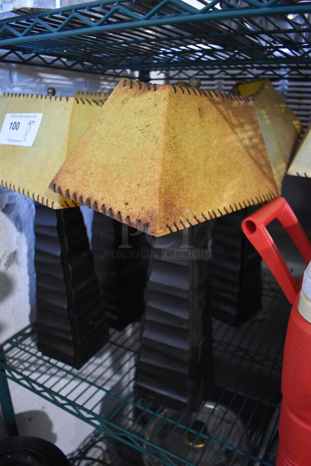 8 Countertop Lamps. 12x7x21. 8 Times Your Bid! - Image 2 of 3