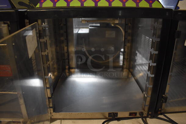 J&J Snack Foods JJ690-16 Metal Commercial Countertop Warming Display Case Merchandiser. 120 Volts, 1 Phase. 17.5x17.5x25. Tested and Working! - Image 4 of 4