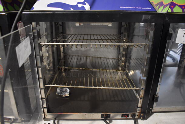 J&J Snack Foods JJ690-16 Metal Commercial Countertop Warming Display Case Merchandiser. 120 Volts, 1 Phase. 17.5x17.5x25. Tested and Working! - Image 4 of 4