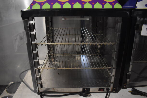 J&J Snack Foods JJ690-16 Metal Commercial Countertop Warming Display Case Merchandiser. 120 Volts, 1 Phase. 17.5x17.5x25. Tested and Working! - Image 4 of 4