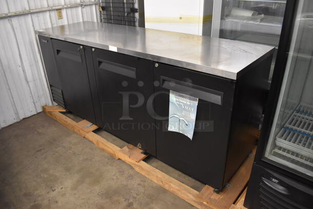 LIKE NEW! Turbo Air TBB-4SB Metal Commercial 3 Door Back Bar Cooler. 110-120 Volts, 1 Phase. Unit Has Only Been Used a Few Times! Tested and Working!