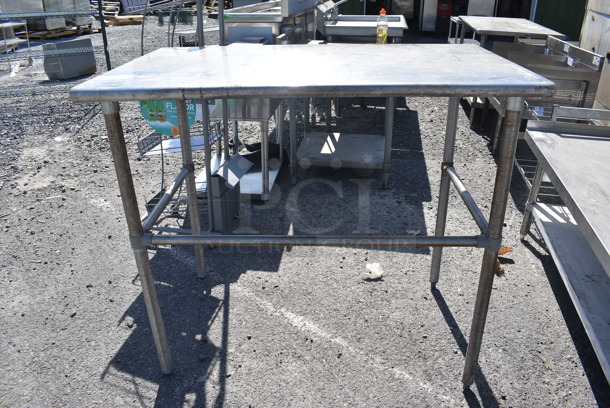 Stainless Steel Commercial Table. 