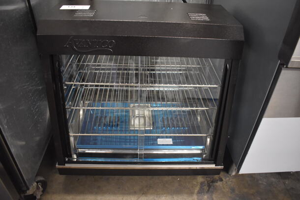 BRAND NEW! 2022 Avantco 177HDC26 Metal Commercial Countertop Full Service 3 Shelf Countertop Heated Display Case. 120 Volts, 1 Phase. Tested and Working!