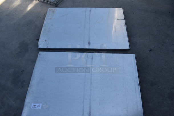 ALL ONE MONEY! Lot of 2 Metal Panels.