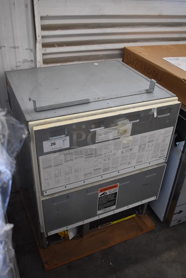 LIKE NEW! Sub-zero 700BC Metal Commercial Combination Cooler Freezer Drawer. Unit Has Only Been Used a Few Times! Tested and Working!