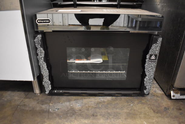 SCRATCH AND DENT! Whynter TSO-488GB Metal Commercial Electric Powered 40 Quart Capacity Multi Function Intelligent Convection Steam Oven. See Pics for Door Damage