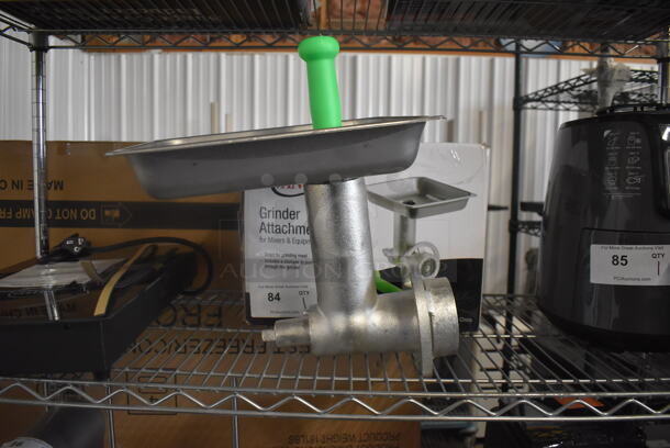BRAND NEW SCRATCH AND DENT! Avantco Grinder Attachment For Mixers and Equipment With #12 Hub. - Image 1 of 5