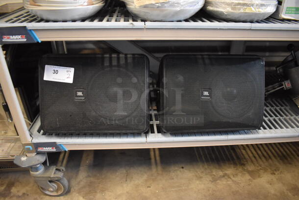 2 JBL Professional Black Speakers. 2 Times Your Bid! - Image 1 of 3