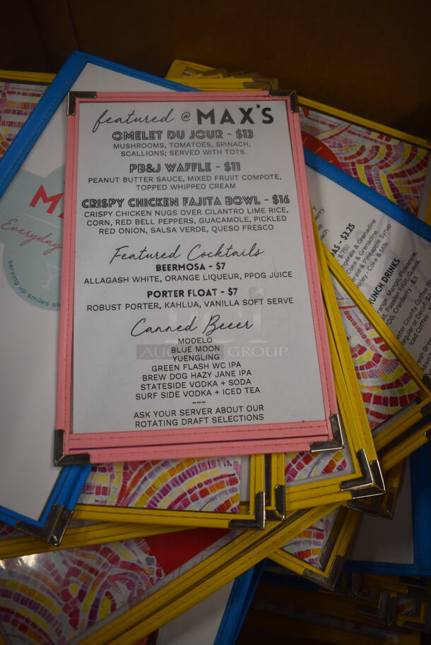 ALL ONE MONEY! Lot of Max's Eatery Menus - Image 2 of 3