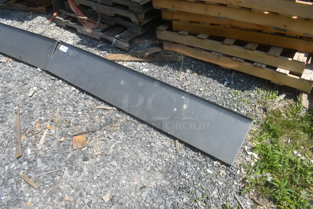 Stainless Steel Wall Mount Shelf with Brackets - Image 3 of 4