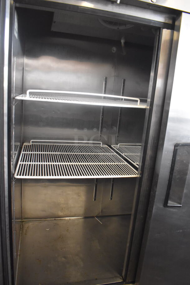 2016 Atosa MBF8507 Intertek Commercial Stainless Steel Two-Door Reach In Cooler With Polycoated Racks 115V, 1 Phase. Tested and Powers On But Does Not Get Cold - Image 4 of 6