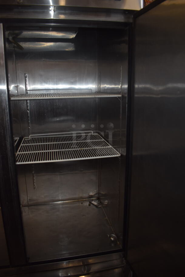 2016 Atosa MBF8507 Intertek Commercial Stainless Steel Two-Door Reach In Cooler With Polycoated Racks 115V, 1 Phase. Tested and Powers On But Does Not Get Cold - Image 5 of 6