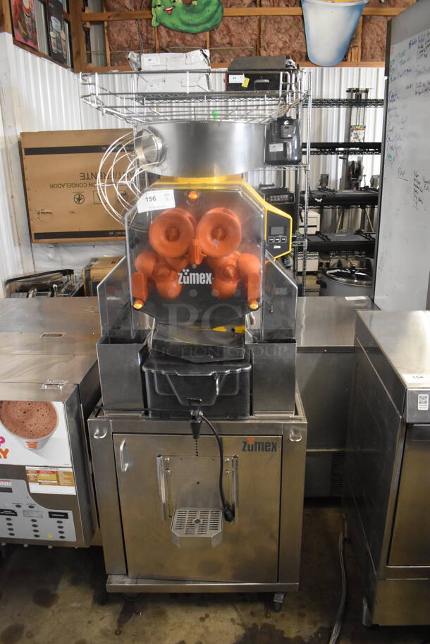 2016 Zumex Electric Speed Pro Tank Podium D&C Automatic Juicer On Commercial Casters. 115V  Tested and Working! - Image 1 of 10