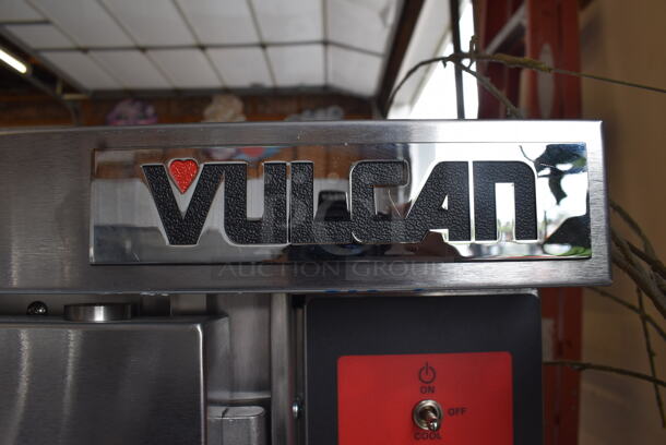 BRAND NEW! 2 Vulcan Electric Powered VC5ED/VC4ED Two Door Double Stack Convection Oven With Metal Racks on Commercial Casters. Tested and Working! 208 Volts and 240 Volts 1 or 3 Phase. 2 Times Your Bid! - Image 8 of 11