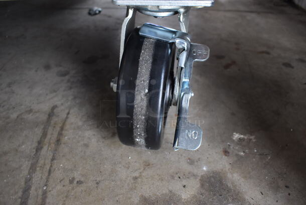 BRAND NEW! 2 Vulcan Electric Powered VC5ED/VC4ED Two Door Double Stack Convection Oven With Metal Racks on Commercial Casters. Tested and Working! 208 Volts and 240 Volts 1 or 3 Phase. 2 Times Your Bid! - Image 9 of 11