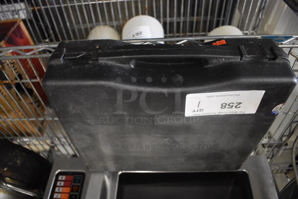 12133K Portable Butane Gas Stove in Black Case With One Burner. 7,650 BTU. - Image 3 of 3