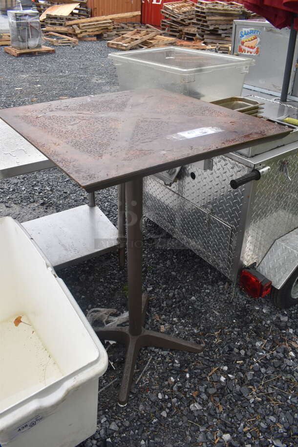 ALL ONE MONEY! Bar Height Table and Bar Height Table Base - Image 2 of 6