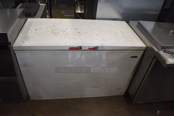 Summit MST-60-24 Electric Powered Chest Freezer, White. 115V. Tested and Working! - Image 1 of 6