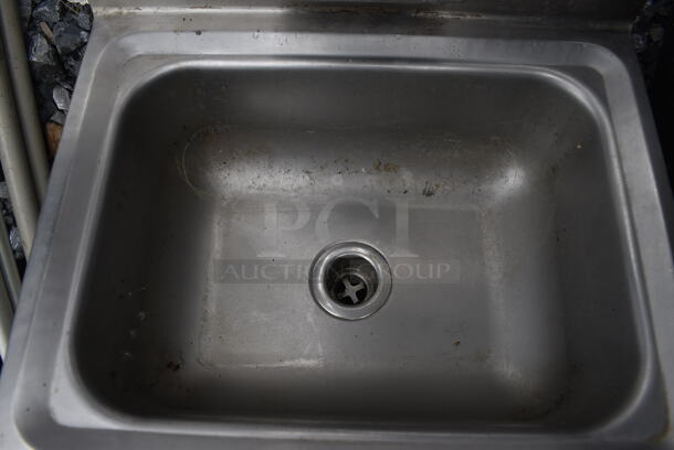NSF Commercial Stainless Steel Hand Sink with Faucet - Image 4 of 4