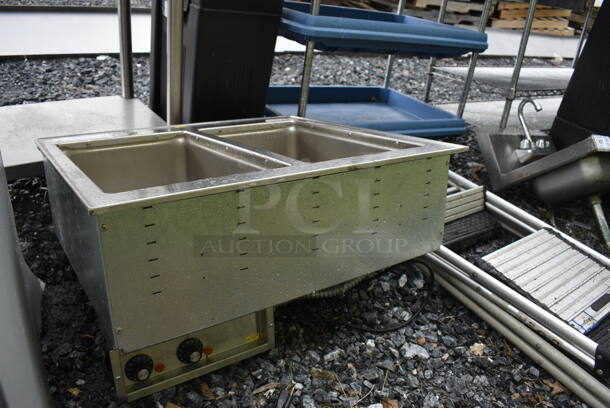 Vollrath 364007 Commercial Stainless Steel Two Compartment Hot Food Well with Thermostatic Controls. 208-240 Volts, 1 Phase. - Image 2 of 6