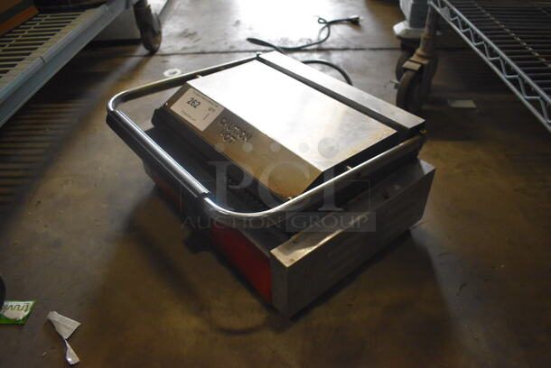 Avantco SG-811EB Commercial Stainless Steel Electric Countertop Panini Grill. 120V.  Tested and Working! - Image 3 of 6