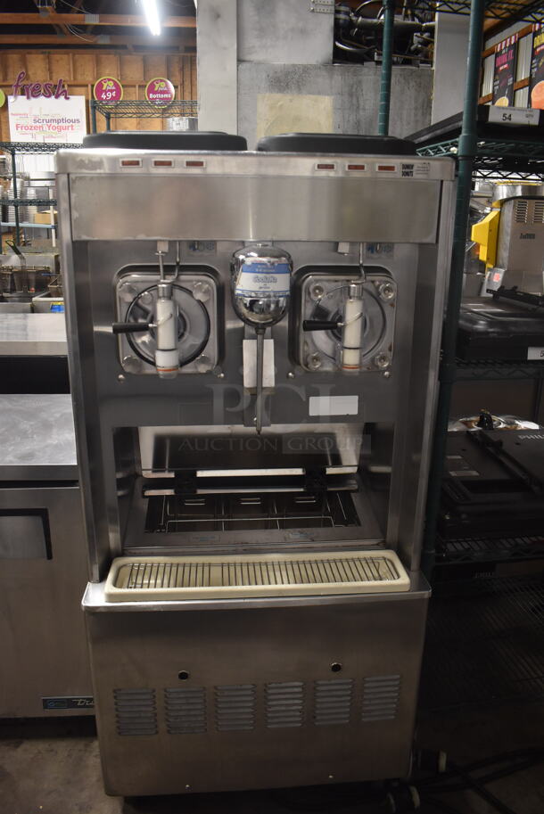 Taylor 342D-27 Coolatta Commercial Stainless Steel  Electric Frozen Drink Machine On Commercial Casters. .  208-230V, 1 Phase.  - Image 1 of 9