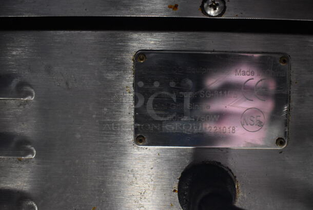 Avantco SG-811EB Commercial Stainless Steel Electric Countertop Panini Grill. 120V.  Tested and Working! - Image 5 of 6