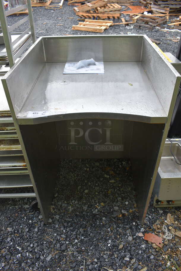 Stainless Steel Servering Station
