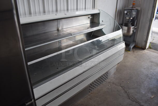 Turbo Air TOM-75L(W) Commercial Open Air Refrigerated Display Merchandiser  White With 2-Level Stainless Steel Shelving. 120V/1 Phase. Tested and Working! - Image 2 of 6