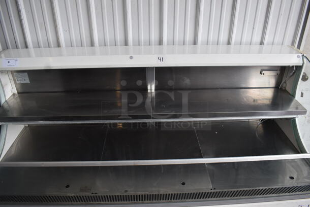 Turbo Air TOM-75L(W) Commercial Open Air Refrigerated Display Merchandiser  White With 2-Level Stainless Steel Shelving. 120V/1 Phase. Tested and Working! - Image 4 of 6