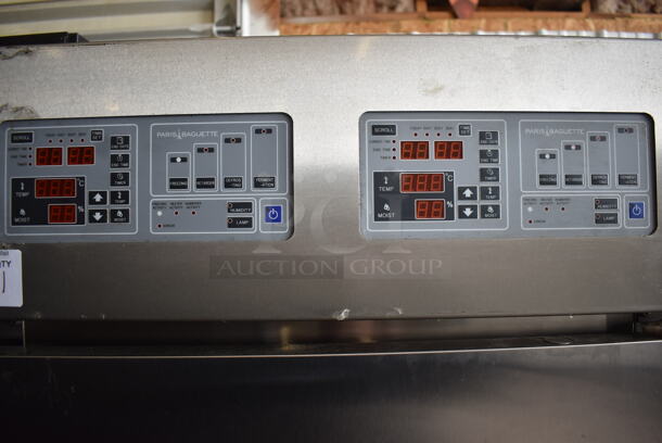 Paris Croissant Co. SD-1 Commercial Stainless Steel 2-Door Dough Conditioner Cooler With Glide Racks On Metal Legs. 220V. - Image 3 of 7